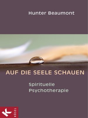 cover image of Auf die Seele schauen